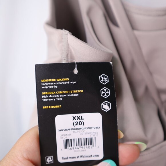 Avia Women's High Impact Strappy Molded Cup Sports Bra Size XXL nwt - Picture 7 of 8